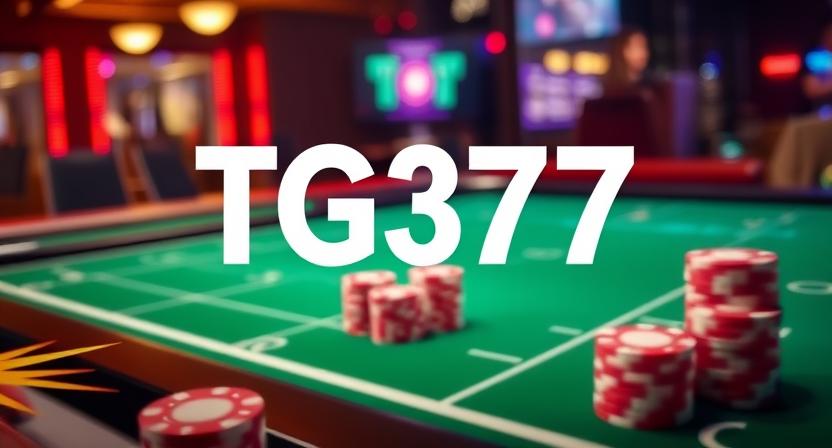 Live dealer streaming tables on TG377 casino